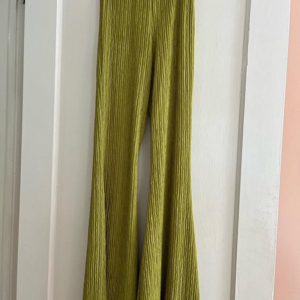 Wild Fable Green Flare Pants